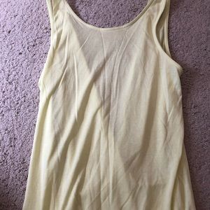 Peach brand open-back tank top